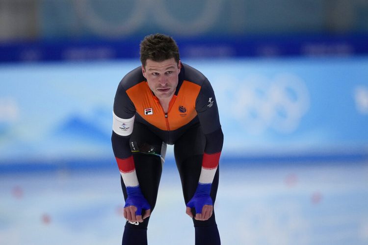3-time champion Kramer finishes off Olympic podium in 5,000
